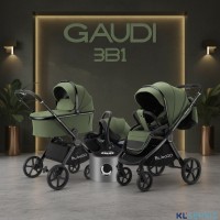 Модульная коляска 3в1 BUBAGO GAUDI. НОВИНКА
