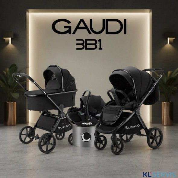 Модульная коляска 3в1 BUBAGO GAUDI. НОВИНКА