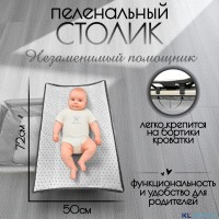 Детская кроватка 5в1 BubaGO Elva 