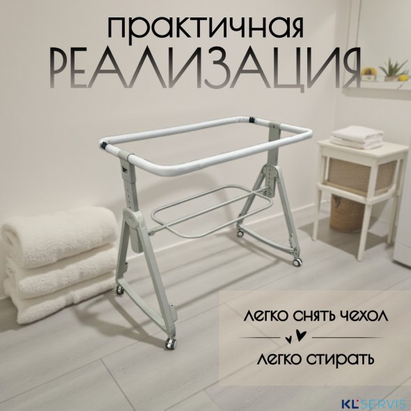 Детская кроватка 5в1 BubaGO Elva 