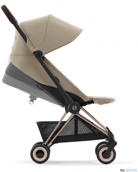 Коляска прогулочная Cybex Coya шасси Rose Gold