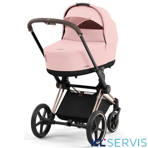 Коляска 2 в 1 Cybex Priam IV шасси Rose Gold