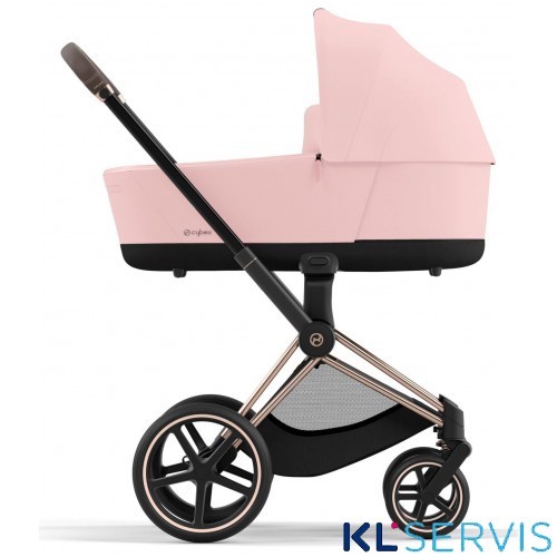 Коляска 2 в 1 Cybex Priam IV шасси Rose Gold