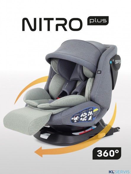 АВТОКРЕСЛО RANT NITRO PLUS ISOFIX 0/1/2/3 (0-36 КГ)