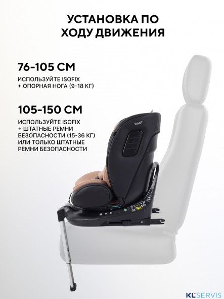 АВТОКРЕСЛО RANT SKYLINE PRO ISOFIX (40-150 СМ)