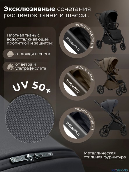 Прогулочная коляска Sweet Baby SBL Elegante D 2025