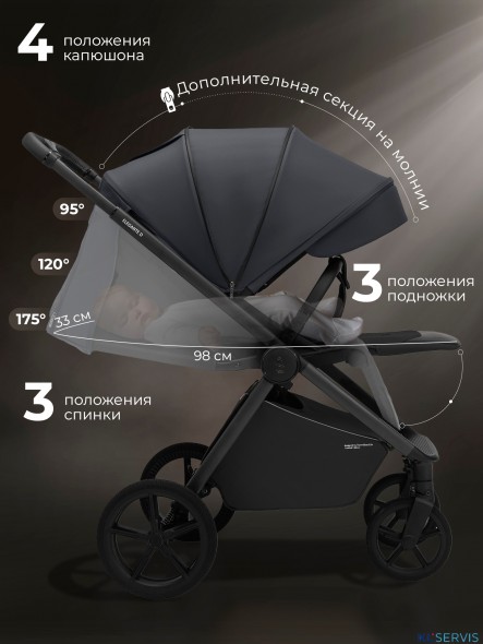 Прогулочная коляска Sweet Baby SBL Elegante D 2025