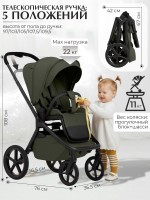 Коляска Sweet Baby 2в1 SBL Orso (складная люлька) 