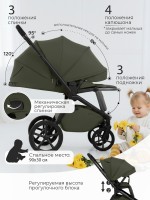 Коляска Sweet Baby 2в1 SBL Orso (складная люлька) 