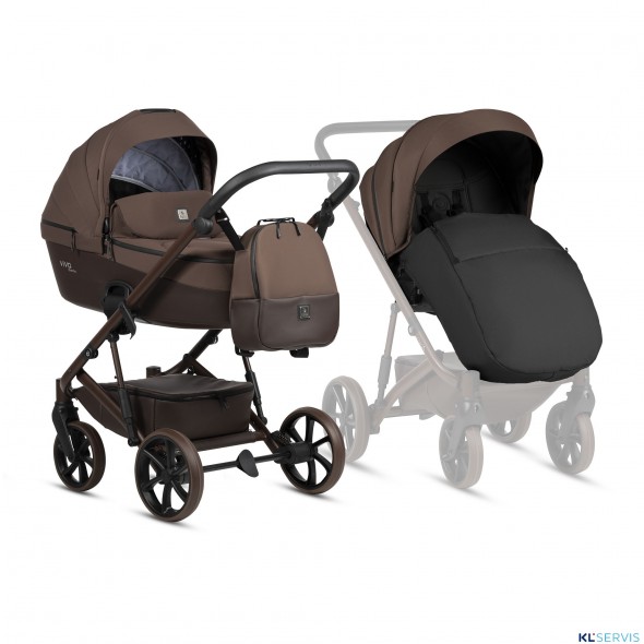 Коляска 2 в 1 Tutis Viva 6+ Essential 2026