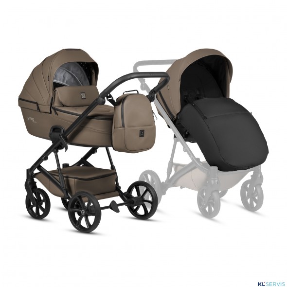 Коляска 2 в 1 Tutis Viva 6+ Leather 