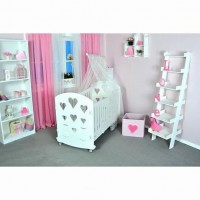 Кровать детская классическая Agashi Love Белый