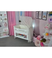 Классическая детская кроватка Agashi Mom Side 21