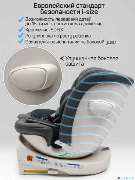 Детское Автокресло Amarobaby Defender, i-Size, 40-150 см