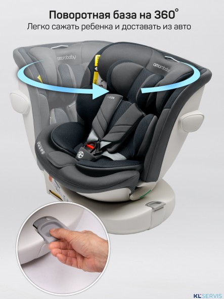 Детское Автокресло Amarobaby Defender, i-Size, 40-150 см