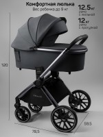 Коляска детская 2 в 1 Amarobaby Genius