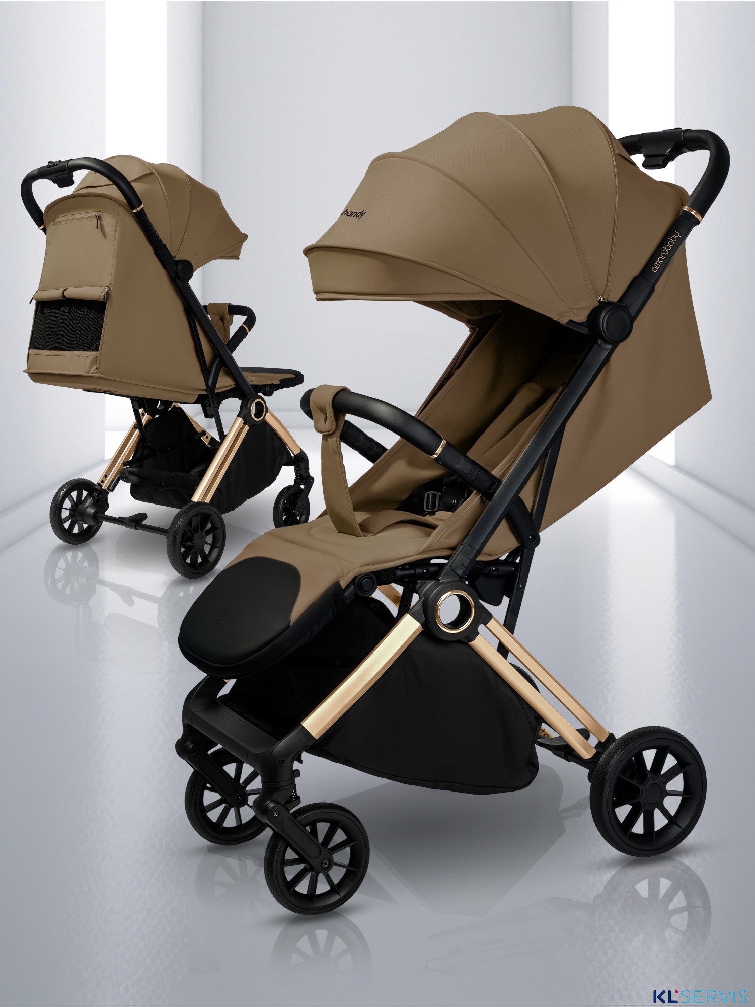 коричневый