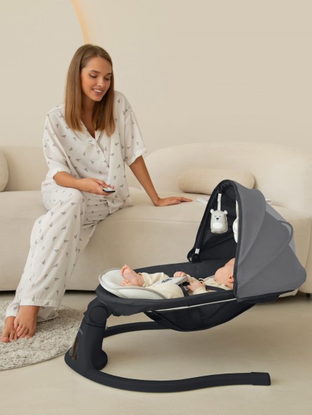 Качели электронные детские Amarobaby Funny swing