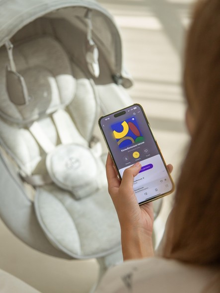 Качели электронные детские Amarobaby Funny swing