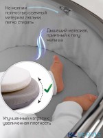 Коляска детская из экокожи 2в1 Amarobaby Motus Premium Ecco Exclusive