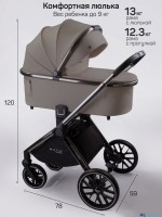 Коляска 2 в 1 AmaroBaby Motus Premium Ecco