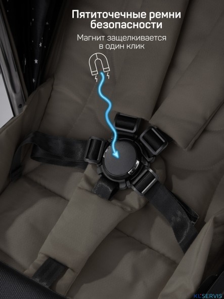 Коляска 2 в 1 AmaroBaby Motus Premium Ecco