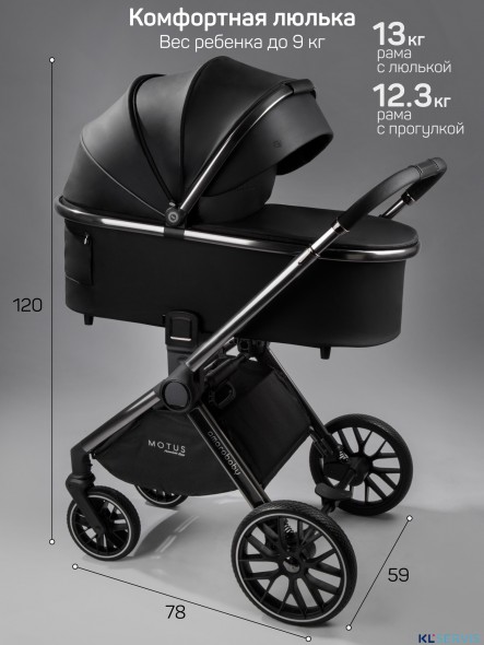 Коляска 2 в 1 AmaroBaby Motus Premium Ecco