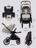 Коляска детская 2 в 1 Amarobaby Motus V2