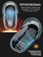 Коляска детская 2 в 1 с термолюлькой Amarobaby Phenom