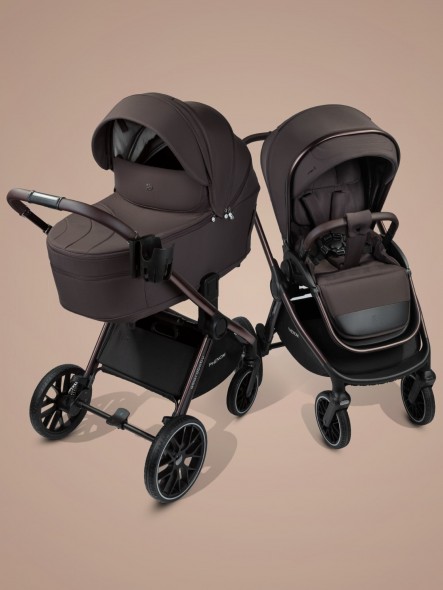 Коляска детская 2 в 1 с термолюлькой Amarobaby Phenom