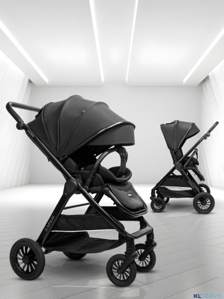 Прогулочная коляска с реверсивным блоком Amarobaby Somnium