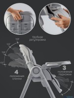 Стульчик детский для кормления Amarobaby Gourmet