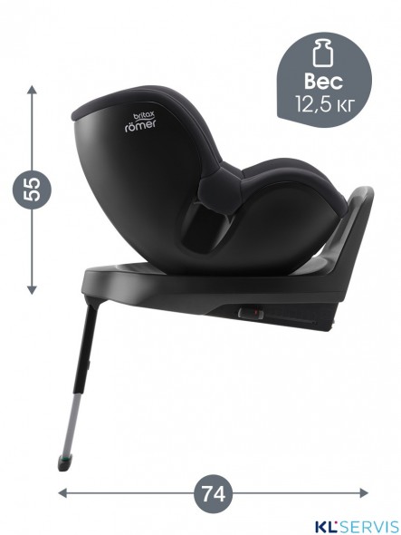 Автокресло Britax Roemer Dualfix Plus (0-18 кг)