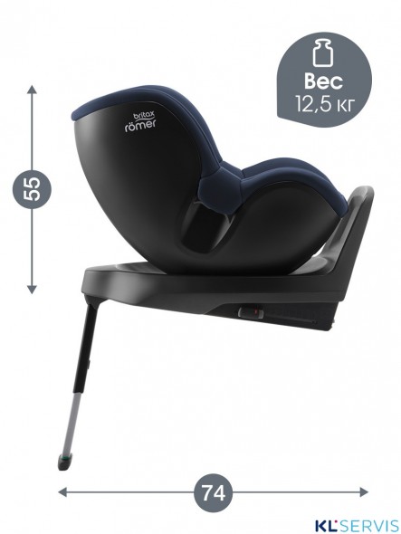 Автокресло Britax Roemer Dualfix Plus (0-18 кг)