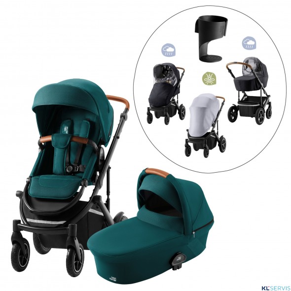 Детская коляска 2в1 Britax Roemer SMILE 5Z, LUX Collection