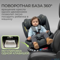 Автокресло Bubago Aspid (0-36 кг) (Isofix, поворот 360)