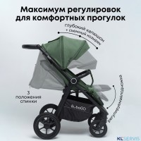 Коляска детская прогулочная BubaGO Bass 