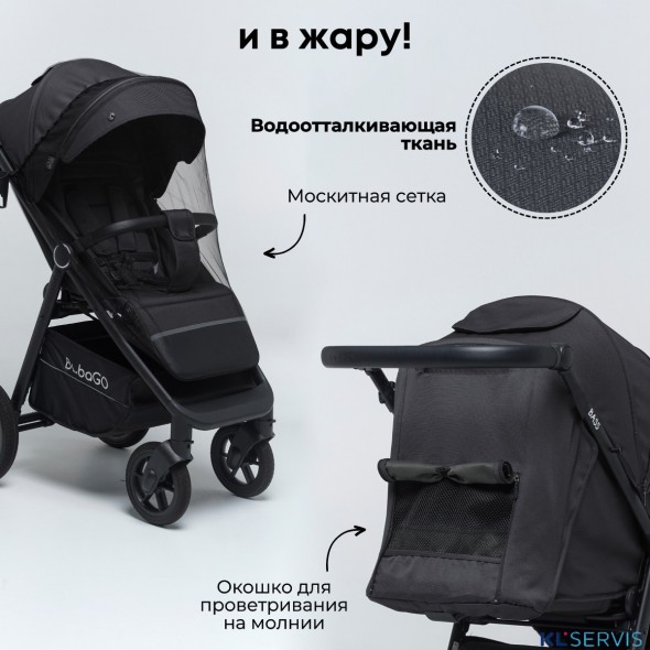 Коляска детская прогулочная BubaGO Bass 