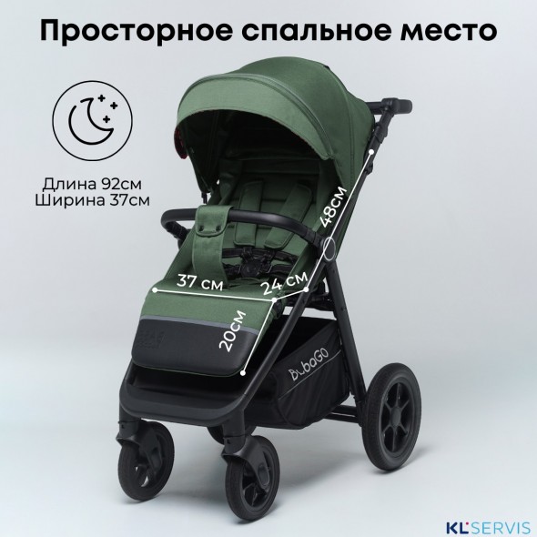 Коляска детская прогулочная BubaGO Bass 