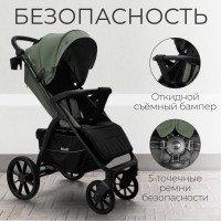 Коляска прогулочная BubaGo MODEL CROSS City LUX 