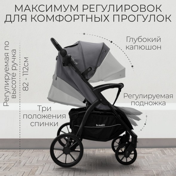 Коляска прогулочная BubaGo MODEL CROSS City LUX 