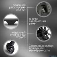 Коляска для двойни BubaGO DUO X 