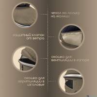 Модульная коляска 3в1 BUBAGO GAUDI. НОВИНКА