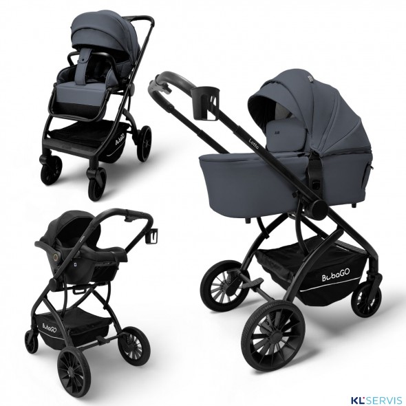 Модульная коляска Bubago Lotta Thermo 3в1