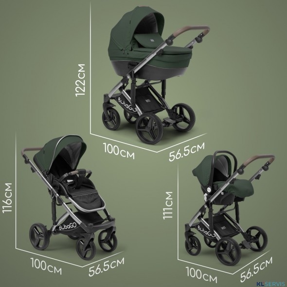 Детская коляска BubaGo Rosano 3 в 1
