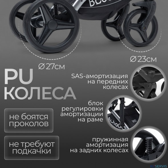 Детская коляска BubaGo Rosano 3 в 1