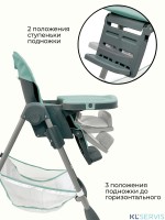 Стульчик для кормления Bubago Amelia 