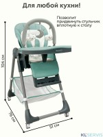 Стульчик для кормления Bubago Amelia 