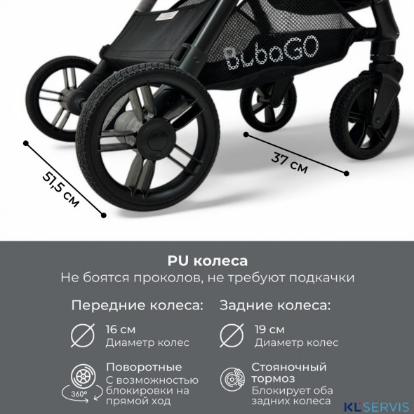 Прогулочная коляска BUBAGO TRICKY