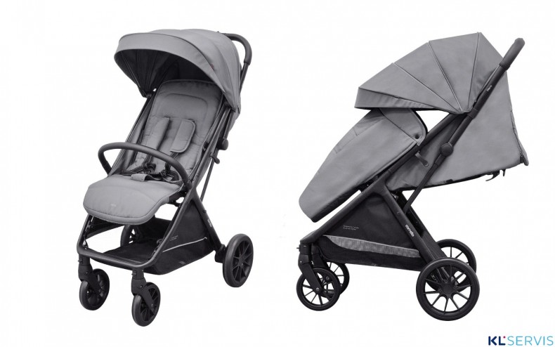 Коляска CARRELLO Nero CRL-5514 (автоматическое сложение)